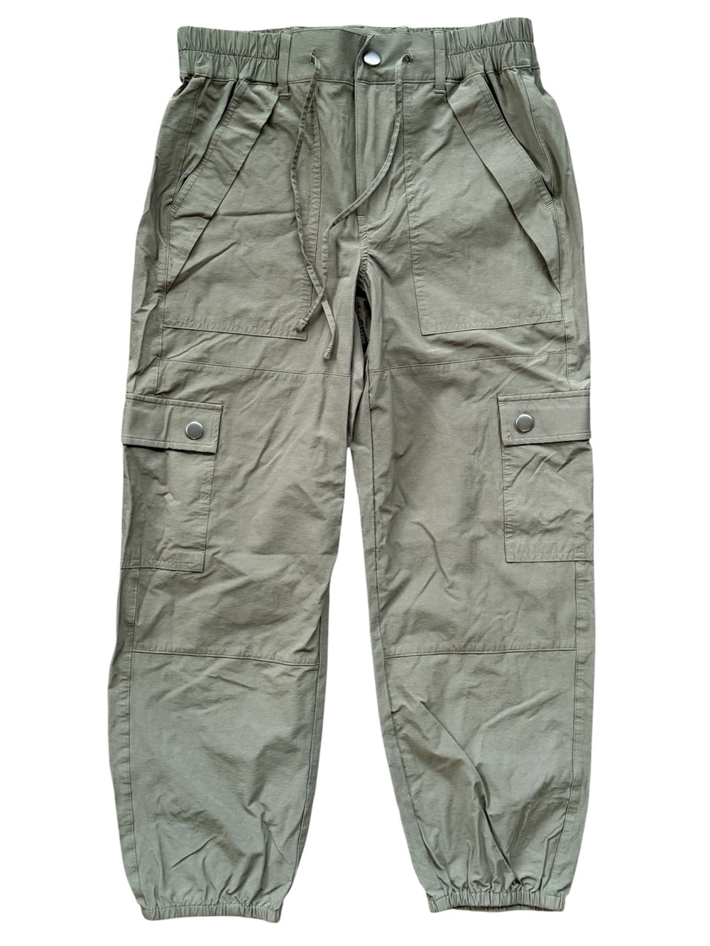 Cabi Style# 4511 Women’s Olive Green Quantum Cargo Utility Pants Joggers Size XS